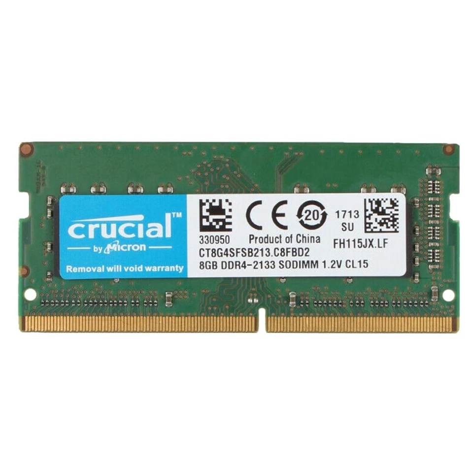 Crucial 8GB DDR4 2133MHz PC4-17000S SODIMM 1.2V 260Pin Laptop Memory SDRAM BT - Image 2 of 4