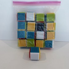 Infantino Press And Stay Sensory Blocks Lot Of 17