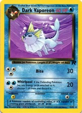 DARK VAPOREON 45/82 TEAM ROCKET UNCOMMON LIGHTLY PLAYED POKEMON TCG on eBay