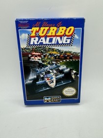 Al Unser Jr Turbo Racing Nintendo NES Complete CIB