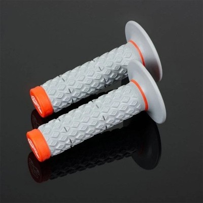 KTM EXC300/TPi RENTHAL COMFORT GRIPS SOFT/FIRM GREY/ORANGE MOTOCROSS ENDURO