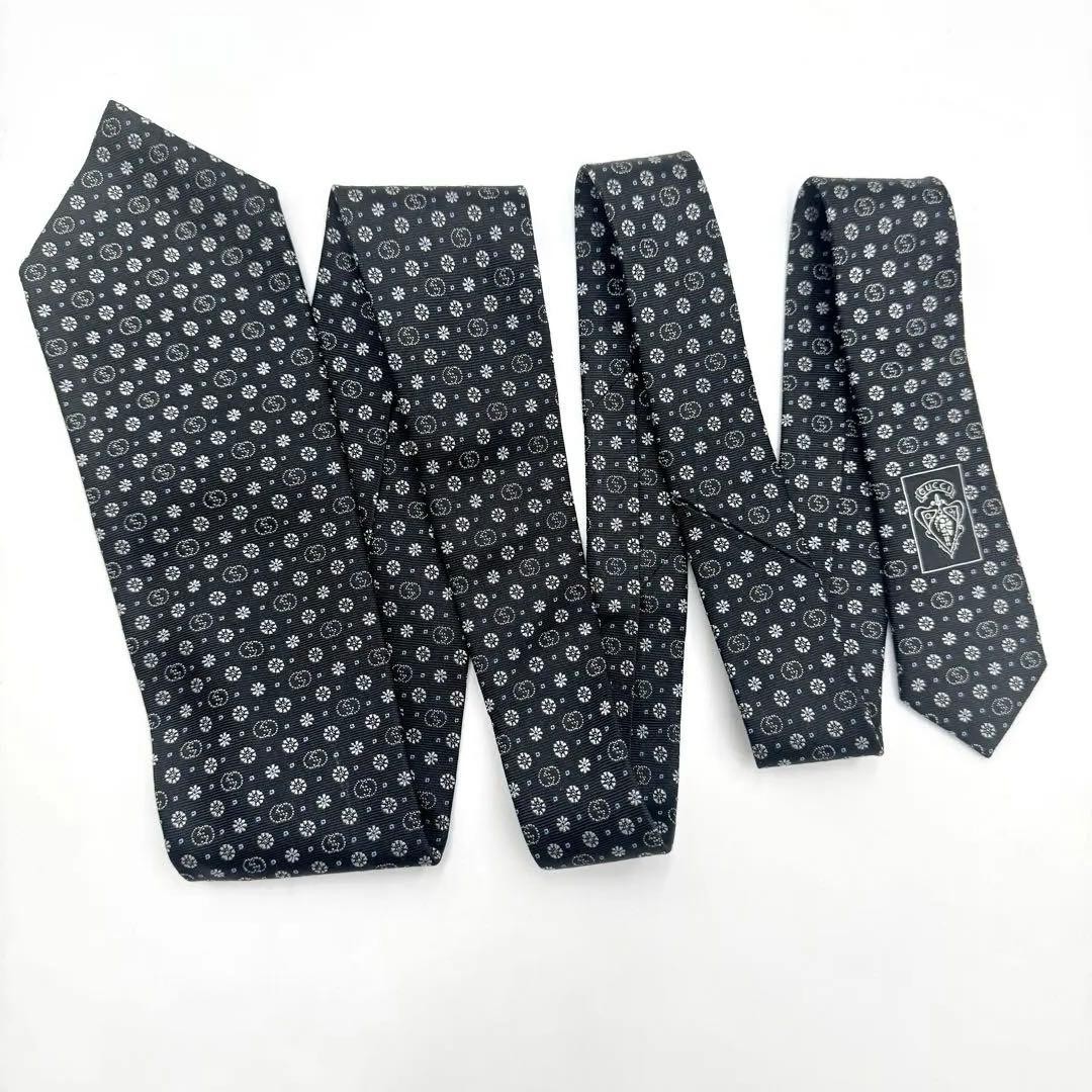 GUCCI Tie Interlocking GG All Over Pattern Small … - image 4