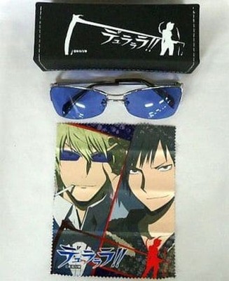 Durarara!! Izaya Orihara Sunglasses Case & Glasses Cloth