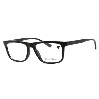 Calvin Klein Women's Eyeglasses Matte Black Rectangular Shape Frame CK22547 002