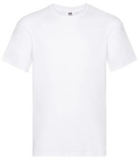 Fruit of the Loom Original SS12 T-Shirt 5 Pack | Mens Plain Cotton Workwear Tee