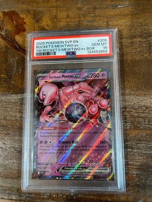 pokemon cards mewtwo ex box Team Rocket's Mewtwo ex Box