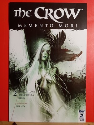 2018 IDW Comics The Crow Memento Mori Issue 2 Davide Furno Cover B Variant 