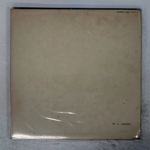 BEATLES WHITE ALBUM APPLE EAS77001 Japan VINYL 2LP