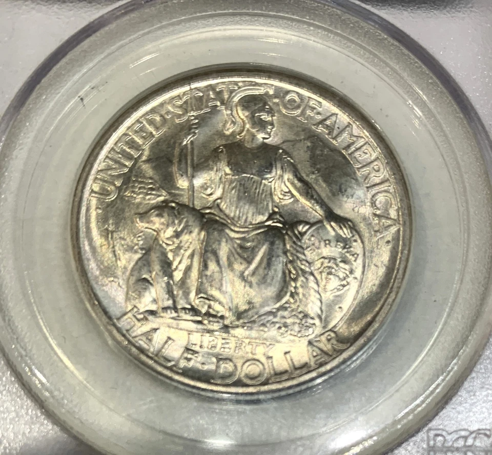 1935 S San Diego Commerorative  half dollar - PCGS Slabbed MS64 - Image 3 of 4