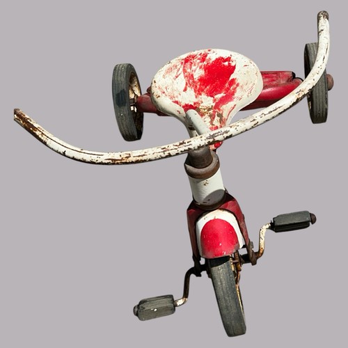 Antique Garton Kid's TRICYCLE Metal Step-Up/Whitewall Tires 1950's-60's L@@K! - Picture 4 of 11