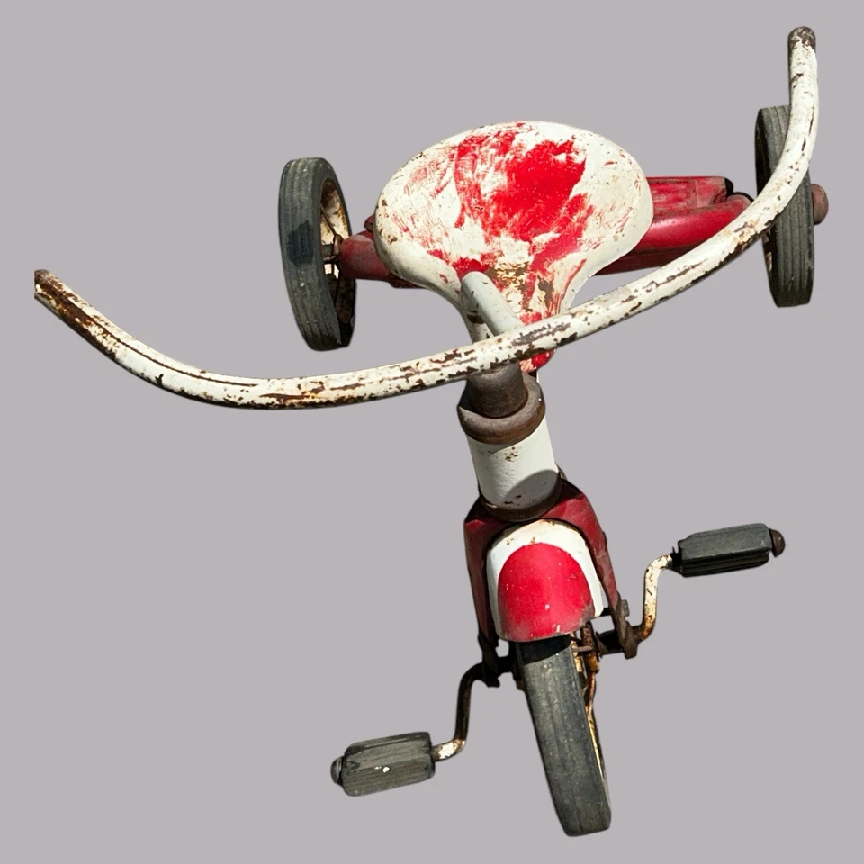 Neumáticos antiguos Garton para niños triciclo de metal Step-Up/Whitewall años 50-60 ¡L@@K! Foto 4 de 4