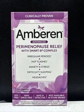 Amberen Menopause Relief Promotes Hormonal Balance Capsule - 60ct - *Exp.05/2025