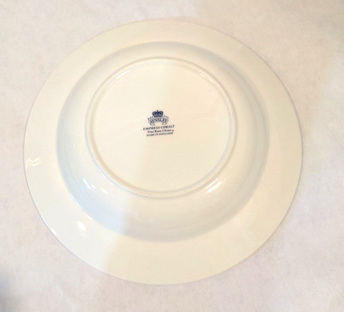 Aynsley Empress Cobalt Six Piece Dinner Place Set Bone China Plates Cup Saucer - Picture 9 of 17