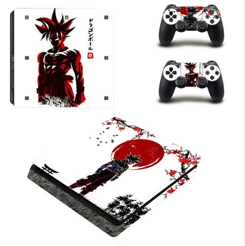 PS4 Slim Pro Dragon Ball Z DBZ Goku Skins Decal Stickers for Console Controller - Picture 2 of 6