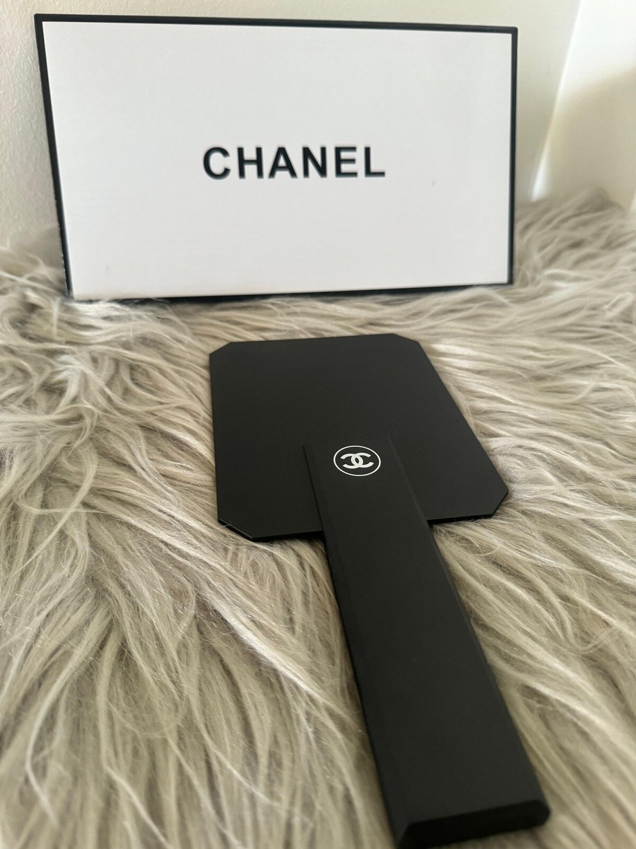CHANEL Beauty Makeup Handheld Mirror Acrylic - New Design - Smooth