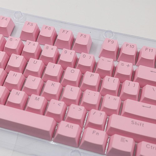 104pcs Universal Mechanical Keyboard Keycap PC Bakclit Key Cap (Light Blue) FR - Photo 5/12