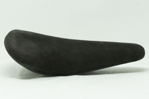 NOS SELLE ROYAL COUNTOUR SUEDE BLACK VINTAGE SADDLE SEAT ROAD RACING BICYCLE OLD - Picture 2 of 7