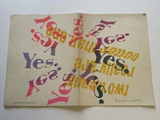 Sister Mary Corita Book Daisy With All The Petals Yes Modernism Rare Vintage Pop