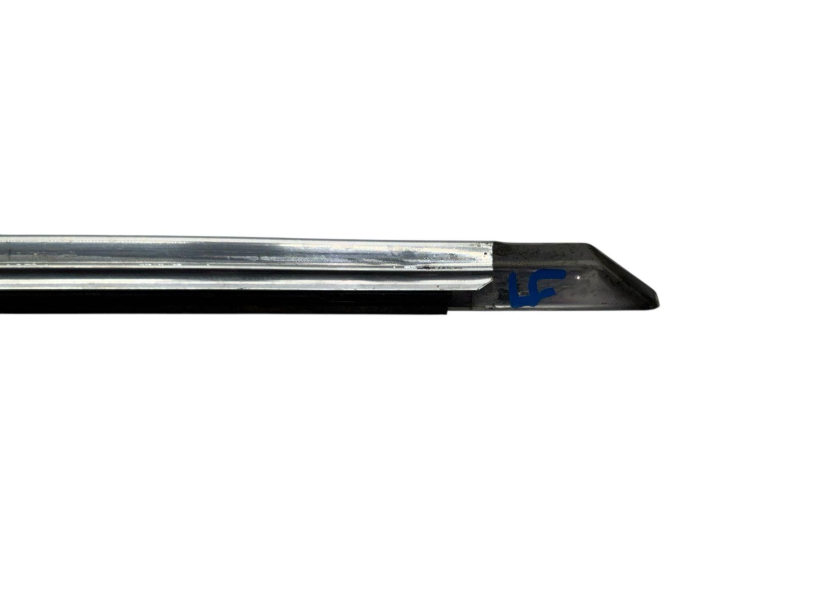 2006-2012 BENTLEY CONTINENTAL GT LH FRONT LEFT DOOR TRIM MOULDING | CHROME
