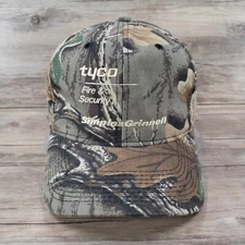 Tyco SimplexGrinnell Hat Cap Snapback Reasltree Camo Fire & Security Adjustable