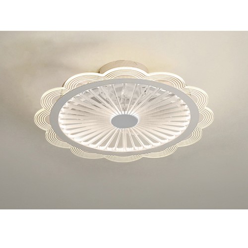 Ceiling Fan Light Invisible 3 Speed Fan Low Profile Chandelier w/Remote Bedroom - Bild 7 von 11