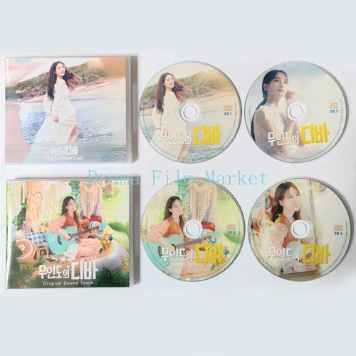 2023 Korean TV Music CD Castaway Diva OST Soundtrack Music Album Boxed