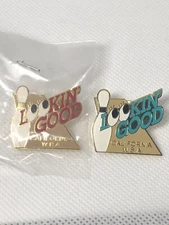 Vintage WBA California Looking Good Bowling Pins - Lot of 2