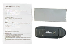 Nikon USB 2.0 SD Card Reader Adapter Black