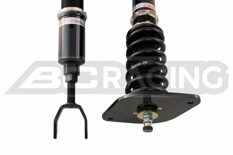 BC Racing BR Coilovers AMORTIGUADORES AMORTIGUADORES RESORTES Kit PARA 1999-2005 AUDI A6 AWD Foto 2 de 3