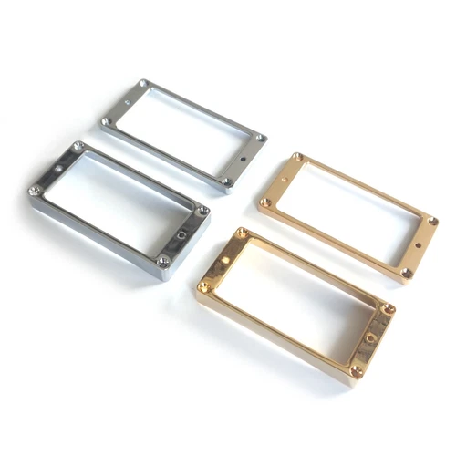 Metal Humbucker Pickup Curved Base Mounting Ring Surrounds Les Paul,ES,Gibson