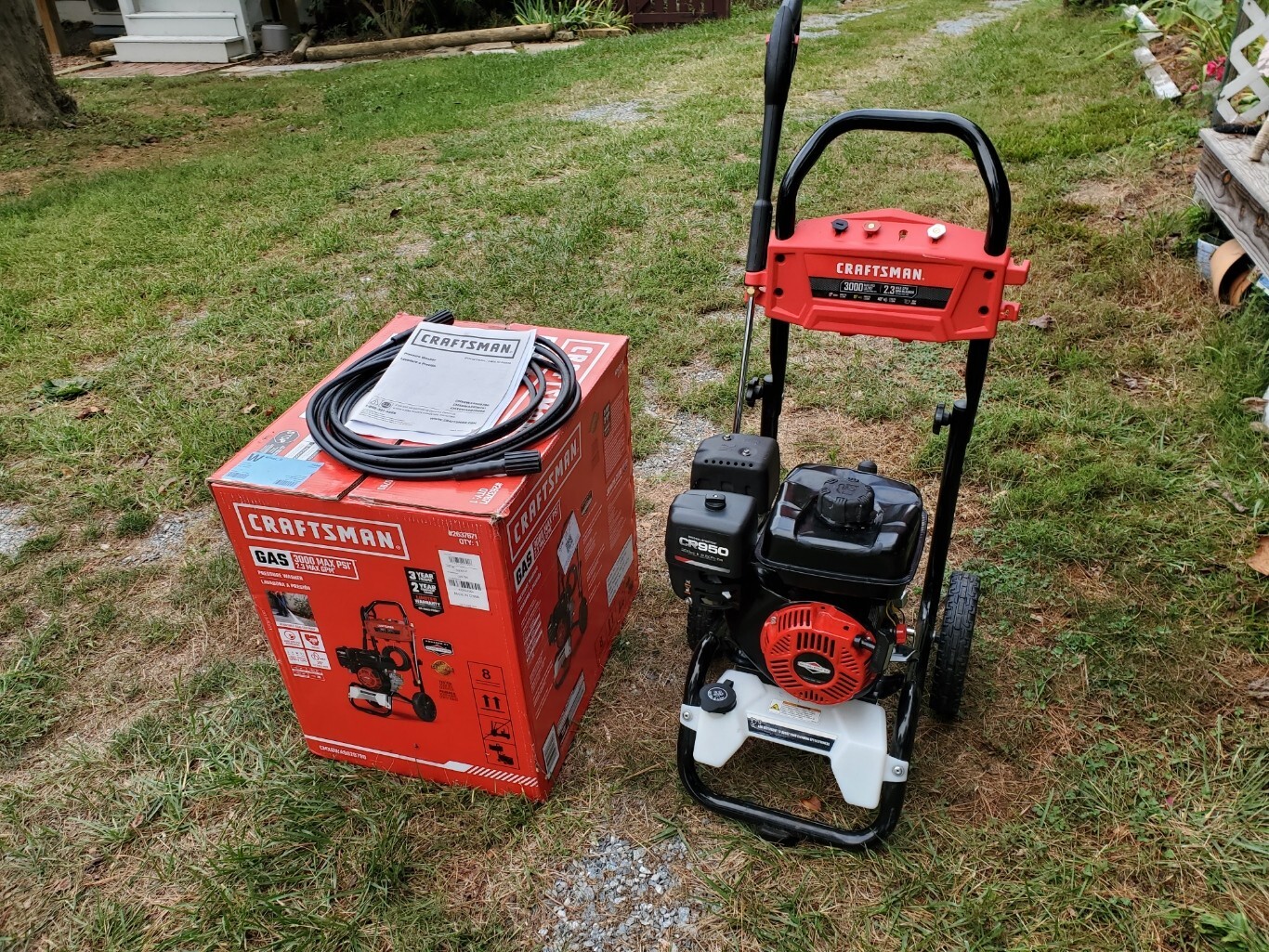 Craftsman 2637671 3000 PSI 2.3 GPM Gas Pressure Washer 686024909774 eBay