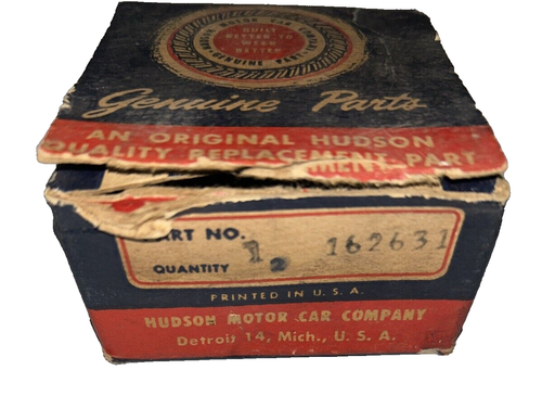 Hudson Motor Car Company Genuine Part 162631 - Picture 2 of 5