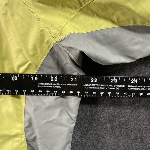 Marmot Jacket Women's Large Yellow Windstopper Zip Up Coat Fleece Lined - Picture 5 of 8