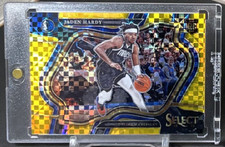 ( Gold /10 ) Jaden Hardy Select RC #281 Courtside Gold Prizm Rookie Mavericks