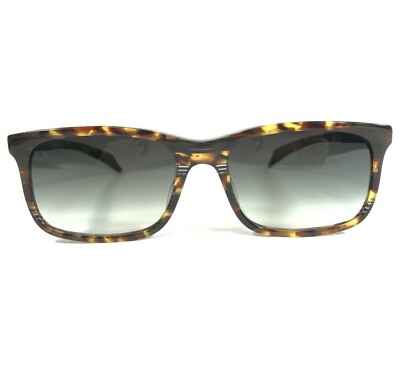 Morgenthal Frederics Sonnenbrille 320 ROD Brown Quadrat Rahmen mit Grün Gläser