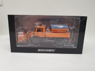Minichamps 1/43 Henschel HS140 Kuhn Nagel - Bleu - Réf 499171920 - Occasion