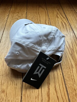 美品 レア品 Nike Tiger Woods Golf Hat Frank Nike Tiger Woods Heritage86 Frank Hat Black/White Men's