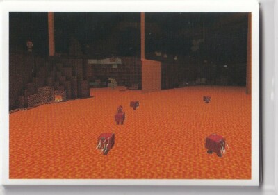 Panini Minecraft Treasure Sticker 2021 Nr. 138 Explore the Nether
