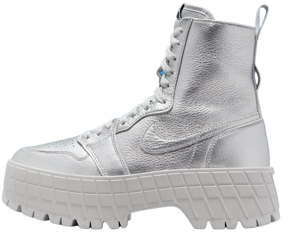 Jordan 1 Brooklyn High Metallic Silver W - 1 of 1