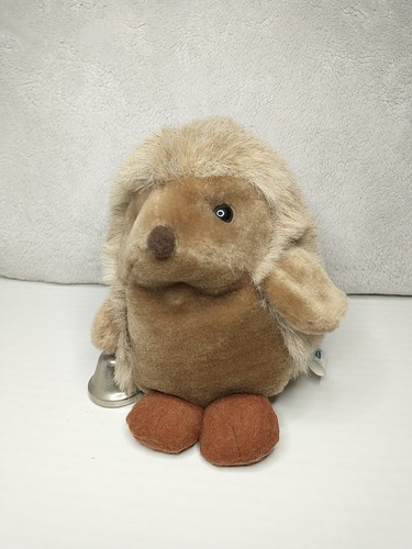 Peluche vintage Gund riccio con campana peluche giocattolo marrone chiaro marrone chiaro 6" 1979 - Foto 3 di 12