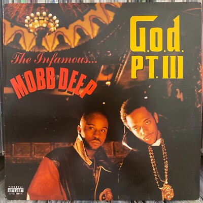 MOBB DEEP - G.O.D. PT III (+REMIX) (12'')  1997!!!  RARE!!!  REEF + MIGHTY MI!!!