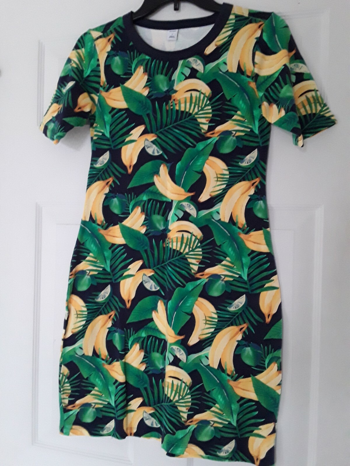 Old Navy Women’s Multi Tropical Print Dress  Size S