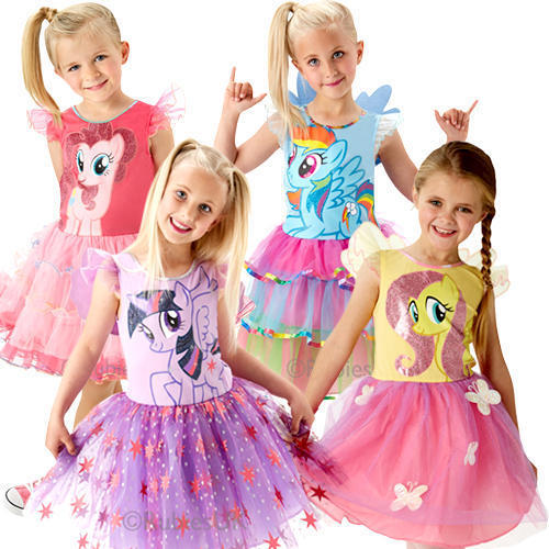 My Little Pony - Fancy Dress Cartoon Book Week Day Childs Character Costume For Girls