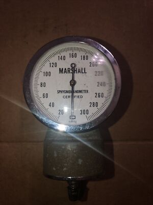 #ad Marshall Standard Aneroid Gauge Blood Pressure Certified Sphygmomanometer $5.99
