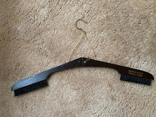 VINTAGE MAUD S FLOUR Foldable Clothes Brush/Hanger ADVERTISING