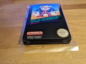 Wild Gunman Nintendo NES PAL B EMBALAJE ORIGINAL EN CAJA CIB