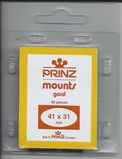 40 Prinz CLEAR Mounts 41 x 31 FREE U.S. Shipping w/$60 Order