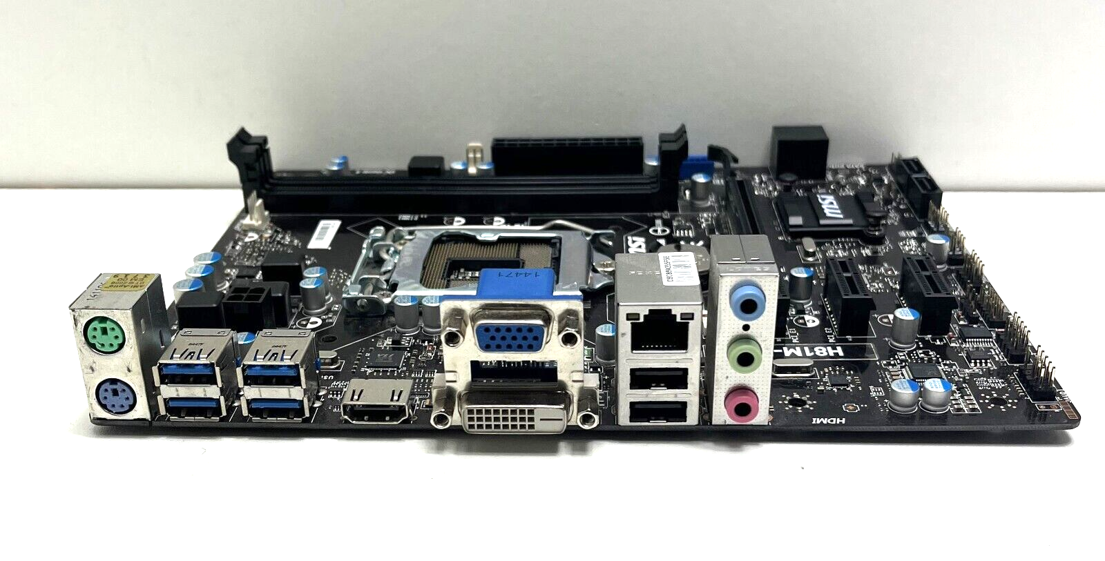Motherboard MSI H81ME34 LGA 1150 Micro ATX HDMI USB3.0 DDR3 I/O Shield