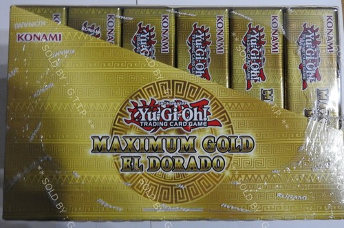 ¡YUGIOH! MAXIMUM GOLD EL DORADO TUCKBOX (X6) NUEVO/SELLADO - P&P GRATIS REINO UNIDO - Imagen 2 de 7
