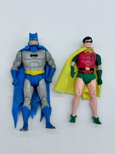 Batimóvil 1984 con Batman y Robin vehículo Kenner Super Powers completo de colección - Imagen 5 de 6